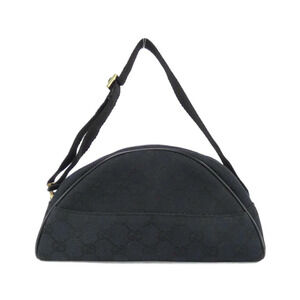 Gucci GG canvas handbag adjustable strap Black